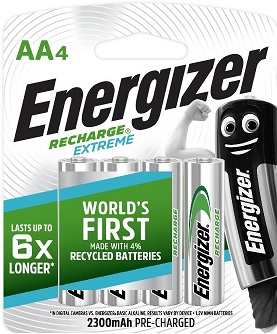ENR Recharge Extreme AAA 2 Pack